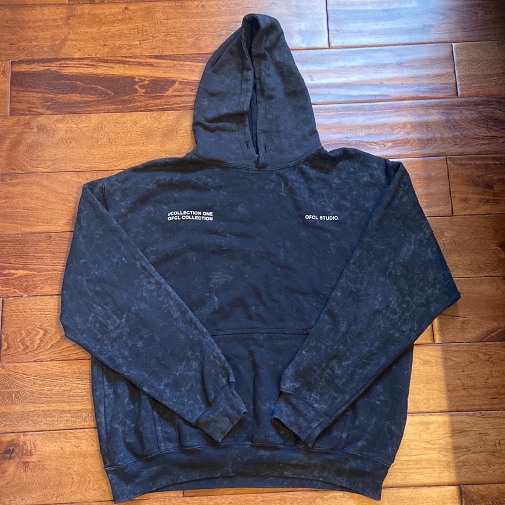 Boohoo “OFCL” Acid Wash hoodie